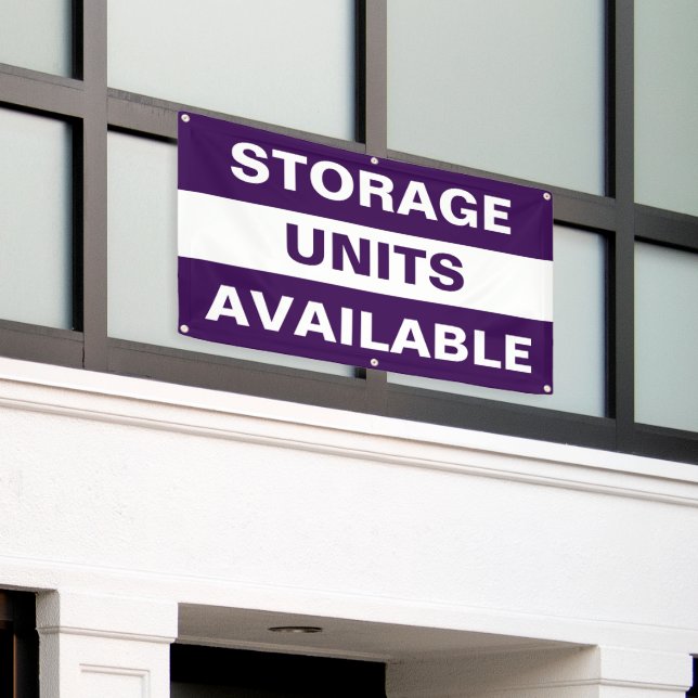Banderoles Unités de stockage disponibles  (Bâtiment extérieur)