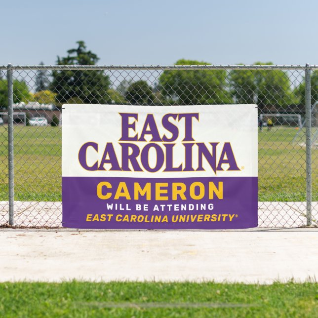Banderoles Université de Caroline de l'Est | Caroline de l'Es (Insitu)