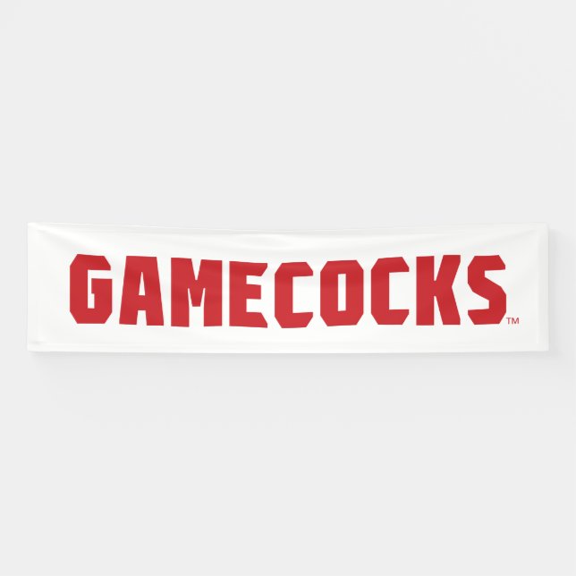 Banderoles Université d'État de Jacksonville Gamecocks Logo R (Horizontal)