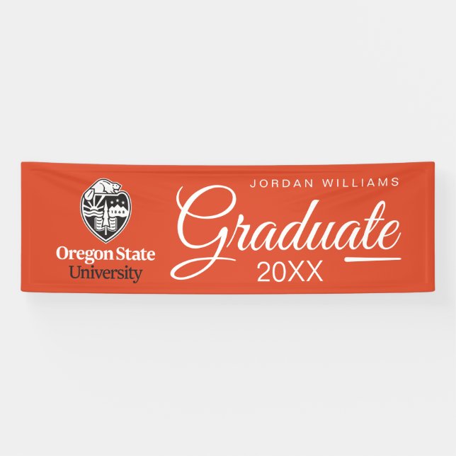 Banderoles Université d'État de l'Oregon (Horizontal)