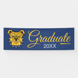 Banderoles Université d'État NCA&T   Tête de Bulldog