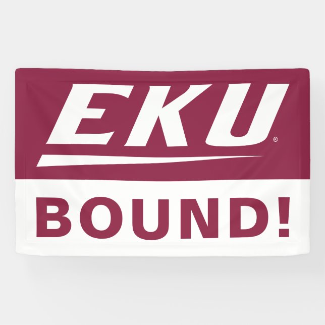 Banderoles Université du Kentucky oriental | EKU (Horizontal)