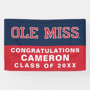 Banderoles Université du Mississippi   Ole Miss Wordmark