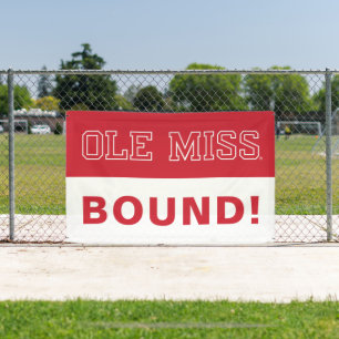 Banderoles Université du Mississippi   Ole Miss Wordmark