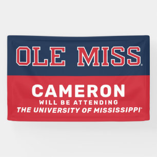 Banderoles Université du Mississippi   Ole Miss Wordmark