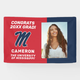 Banderoles Université du Mississippi   Script M