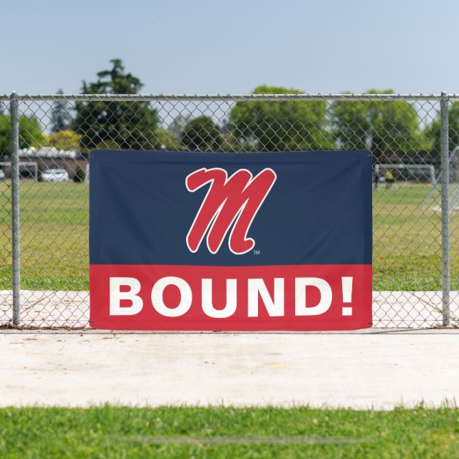Banderoles Université du Mississippi | Script M (Insitu)