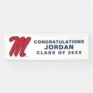 Banderoles Université du Mississippi   Script M