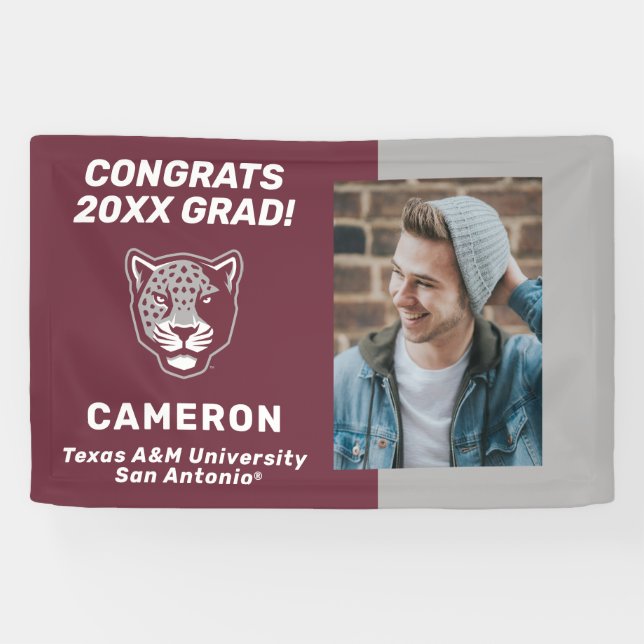 Banderoles Université Texas A&M de San Antonio | Jaguars (Horizontal)