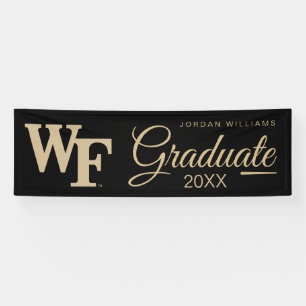 Banderoles Université Wake Forest WF