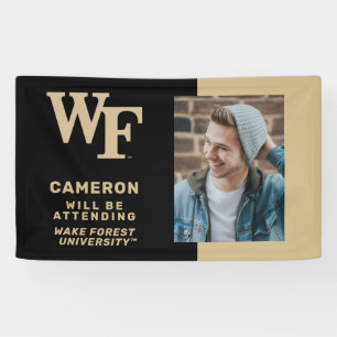 Banderoles Université Wake Forest WF