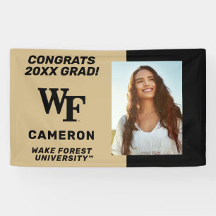 Banderoles Université Wake Forest WF