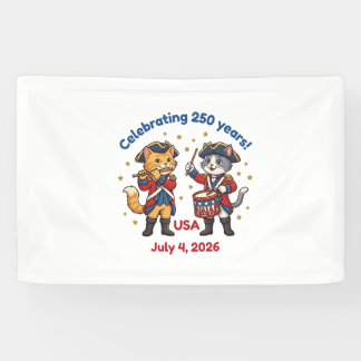 Banderoles USA 250th Anniversary Souvenir,July 4 2026