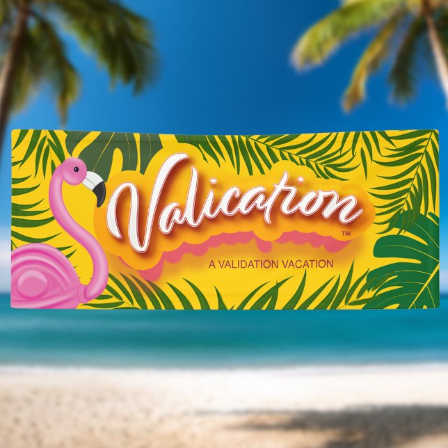 Banderoles Vacances de validation Pinky (Designate spaces for your party on the beach, the park, lakeside or by the pool.
)