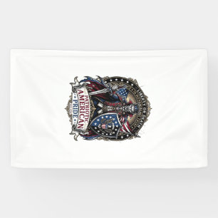 Banderoles Vampire Patriotique Liberté Seigneur Horreur Monst