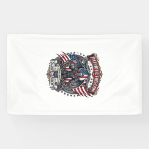 Banderoles Vampire Patriotique Liberté Seigneur Horreur Monst