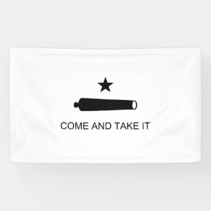 Banderoles Venez le prendre Drapeau