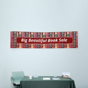 Banderoles Vente de livres (Beaux vieux livres)