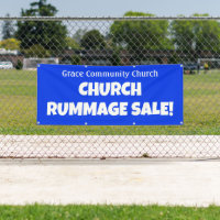 Vente de rhummage de l'église personnalisée ! Band