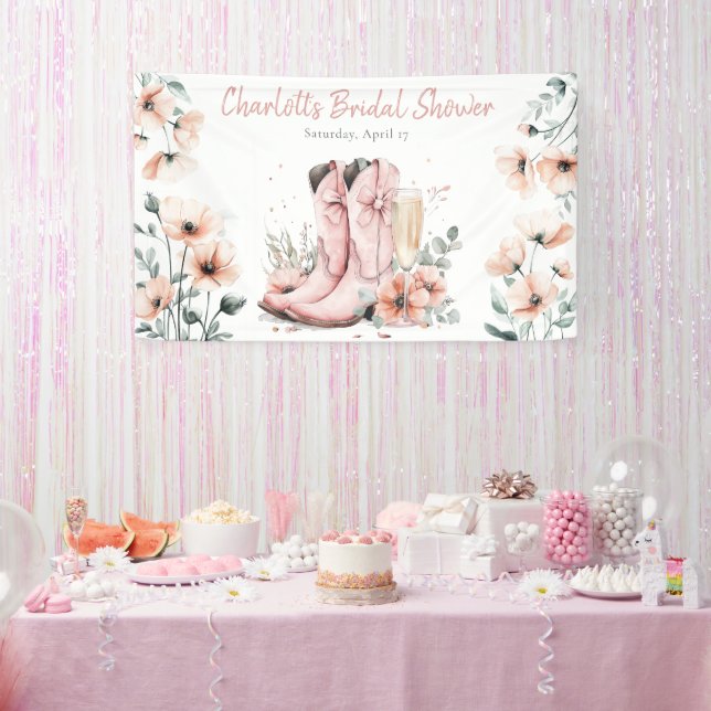 Banderoles Verre à champagne rose et pétillant pour enterreme (Fête)