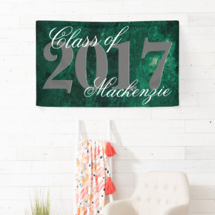 Banderoles Vert émeraude   Tonalité Jade Velvet Grunge Bijou