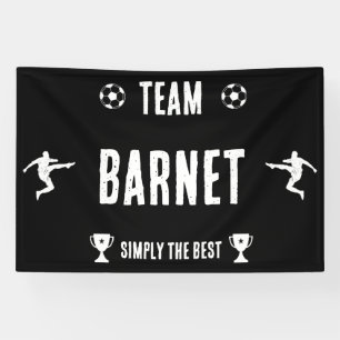 Banderoles Vêtements de football de football