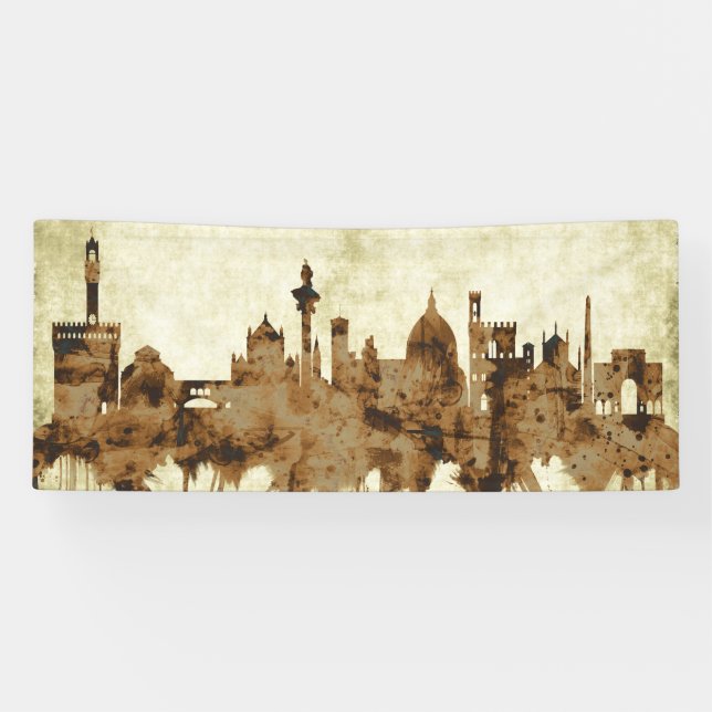 Banderoles Ville de Florence Italie (Horizontal)