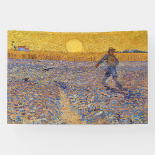 Banderoles Vincent van Gogh - Le Semeur au soleil couchant