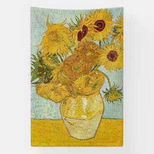 Banderoles Vincent Van Gogh - Vase avec douze tournesols