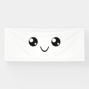 Banderoles Visage souriant