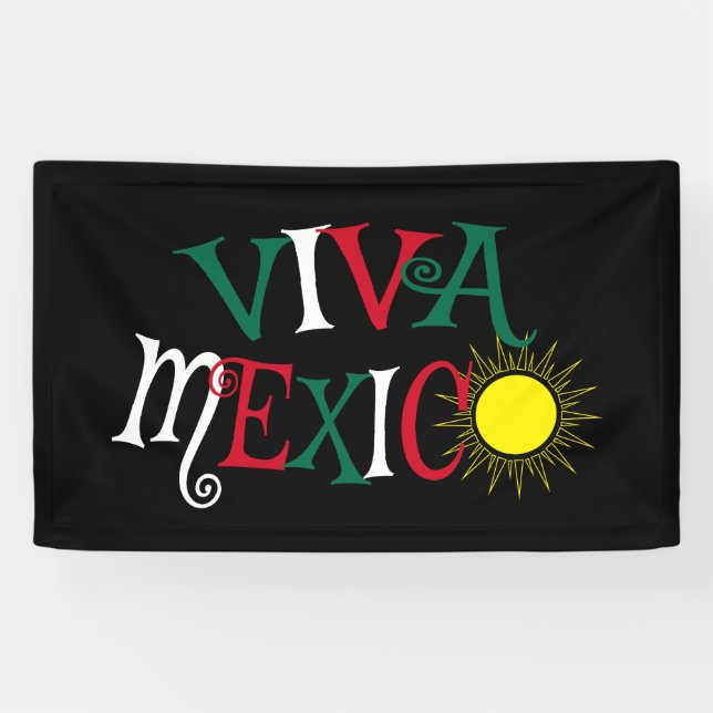 Banderoles Vivats Mexique (Horizontal)