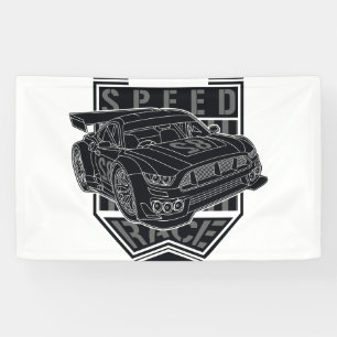 Banderoles Voiture de course _ Moteur 2