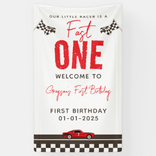 Banderoles Voiture Fast One Race 1er anniversaire
