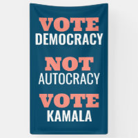 Vote Kamala pas l'autocratie Customisée