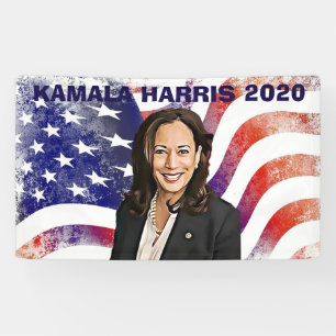 Banderoles Vote pour Kamala Harris pour l'élection présidenti