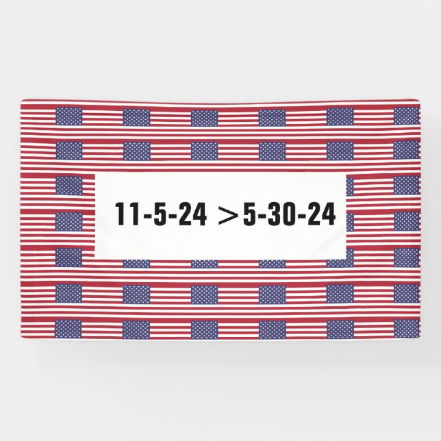 BANDEROLES VOTER TRUMP (Horizontal)