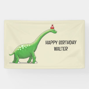 Banderoles Walter le Dinosaure