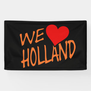 Banderoles We Heart Holland ou sur bk bnrcnt