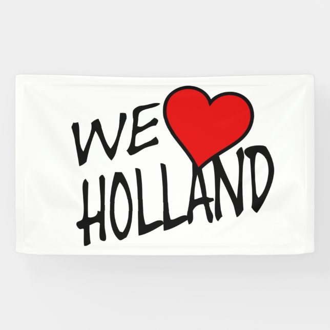 Banderoles We Heart Holland retour sur la bnrcn (Horizontal)