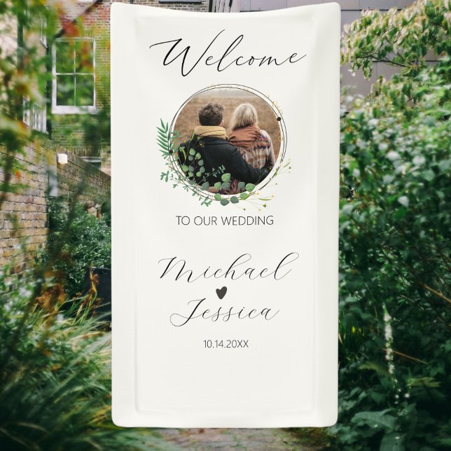 Banderoles Wedding Welcome Sign Template (Créateur téléchargé)