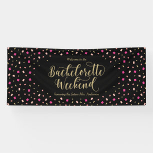 Banderoles Week-end Confetti Bachelorette