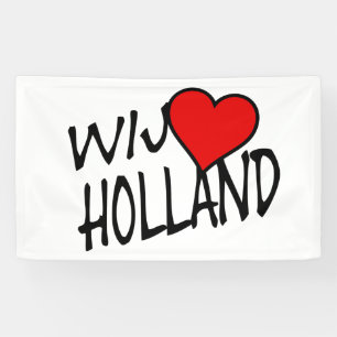 Banderoles Wij Heart Holland retour sur le bnrcnm de masse