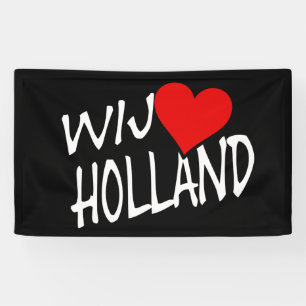 Banderoles Wij Heart Holland sur bk bnrcnt