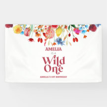 Wild One Fleur sauvage 1er anniversaire