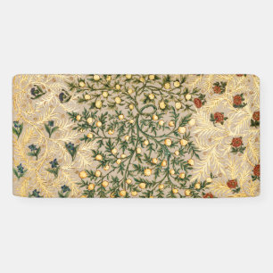 Banderoles William Morris Floral Fruit Jardin Fleur Classique