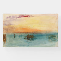 William Turner - La lagune près de Venise au couch