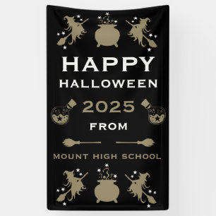 Banderoles Witch Halloween Party Wall