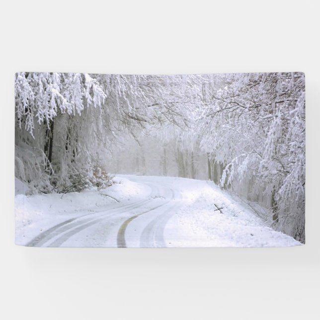 Banderoles Wonderland of Snow (Horizontal)