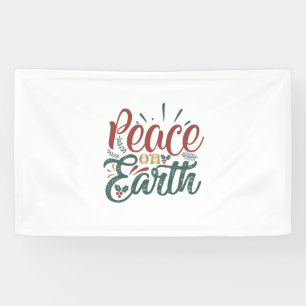 Banderoles Xmas Gift   Peace On Earth