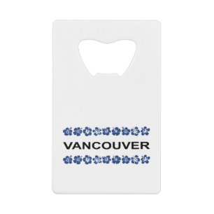 Bandes Aloha de Vancouver bleu clair